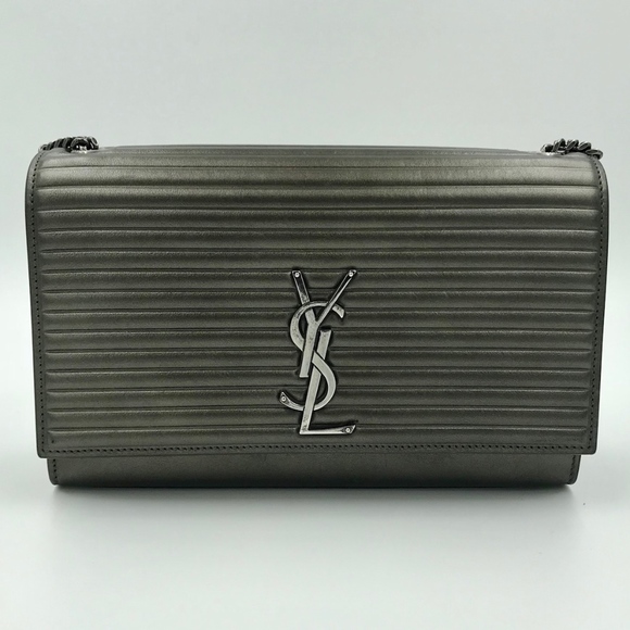 Saint Laurent Handbags - ❤️SOLD❤️Authentic Saint Laurent Metallic Kate